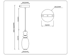 Люстра Ambrella Light HIGH LIGHT LH53141 4