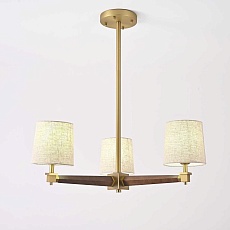 Подвесная люстра Imperium Loft Jorgenson D70 Beige/Dark Wood 203576-26 3