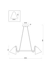 Люстра Freya FR8001PL-05WG 2