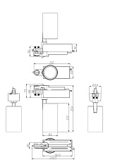 Трековый светодиодный светильник ЭРА SТR-30-36-40K-W30 Б0049754 2