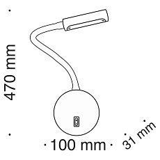 Бра Maytoni Stem C035WL-L3W3K 1