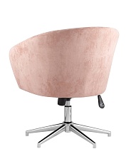 Поворотное кресло Stool Group Харис регулируемое замша пыльно-розовый HARRIS HY-78 5