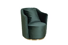 Кресло Garda Decor Verona-2K-Зеленый-Bel37 5