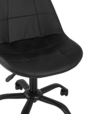 Поворотное кресло Stool Group Гирос NEW экокожа черный HIGOS PU BLACK 4
