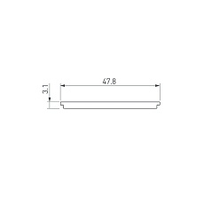 Рассеиватель Arlight Fantom-W49-5000 Silicone 046424 1