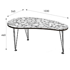 Журнальный стол Мебелик Оникс 2 007650 2