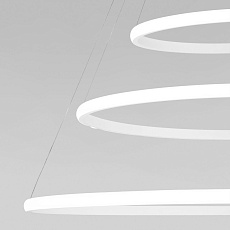 Подвесной светодиодный светильник Eurosvet Collars 90264/3 белый 3