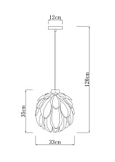 Подвесной светильник Moderli Flake V11014-P 1