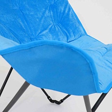Складной стул AksHome Maggy синий, ткань 86923 5