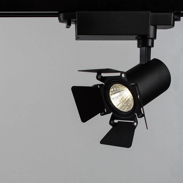 Трековый светодиодный светильник Arte Lamp FALENA A6709PL-1BK фото 4