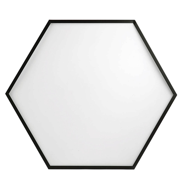 Подвесной светодиодный cветильник Geometria ЭРА Hexagon SPO-121-B-40K-038 38Вт 4000К черный Б0050551 фото 6