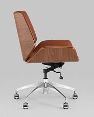 Офисное кресло TopChairs Crown SN A312-A 8383-14 walnut back 5