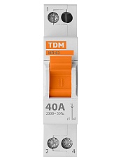 Модульный переключатель трехпозиционный МП-63 1P 40А TDM SQ0224-0007 2