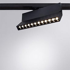 Трековый светодиодный светильник Arte Lamp Flash A4573PL-1BK 1