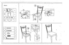 Кухонный стул Woodville Drage 1612 1