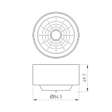 Рефлектор Arlight LGD-Reflector-Ring-R85 046768 1