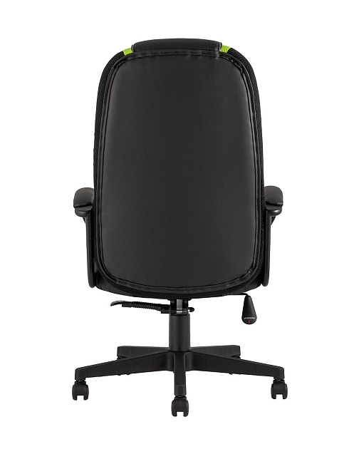 Игровое кресло TopChairs ST-Cyber 9 Green ткань/экокожа черный/зеленый ST-Cyber 9 GREEN фото 5