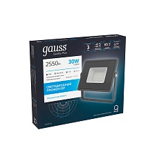 Прожектор светодиодный Gauss Qplus 30W 6500К 690511330 5