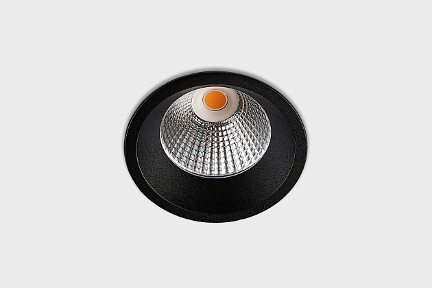 Встраиваемый светодиодный светильник Italline IT08-8035 black 3000K фото 6