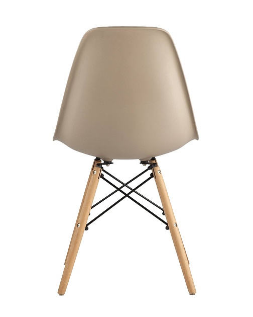 Комплект стульев Stool Group DSW бежево-серый x4 УТ000005356 фото 3