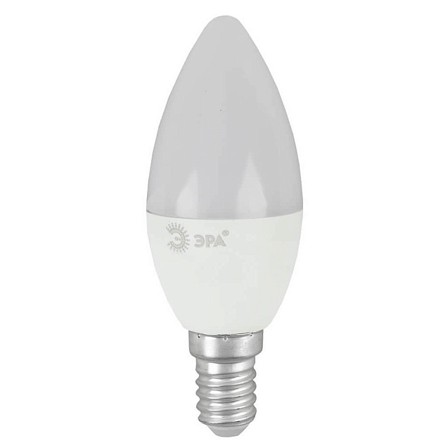 Лампа светодиодная ЭРА E14 8W 4000K матовая ECO LED B35-8W-840-E14 Б0030019 фото 