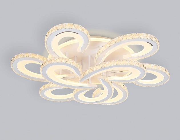 Потолочная светодиодная люстра Ambrella light Acrylica Ice FA1704 Фото № 8