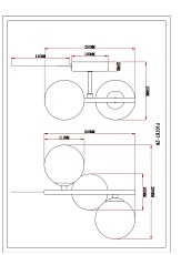 Бра Moderli Molly V10787-2W 1