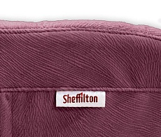 Обеденная группа Sheffilton SHT-DS187 бетон светлый/ежевичное вино/хром лак 2296726801 2