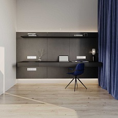 Рамка пластиковая Voltum S70 на 4 поста, (белый глянцевый) VLS100401 1