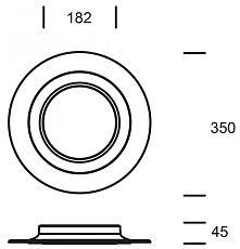 Настенно-потолочный светодиодный светильник Deko-Light Orbit 401010 1