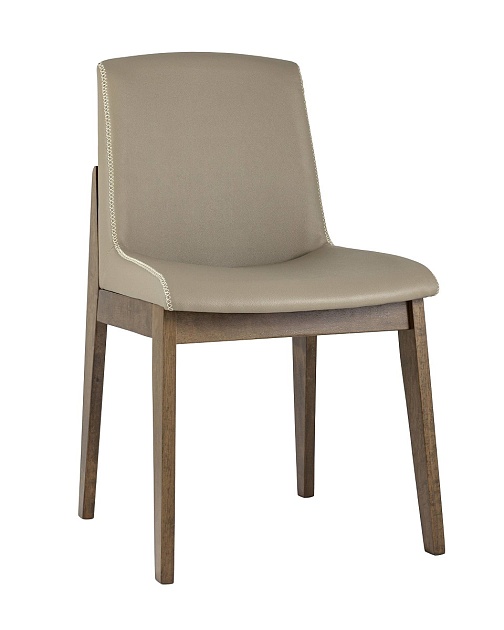 Комплект стульев Stool Group LOKI эко-кожа бежевая 2 шт. LW1808 PVC MONTERY 3594 X2 фото 2