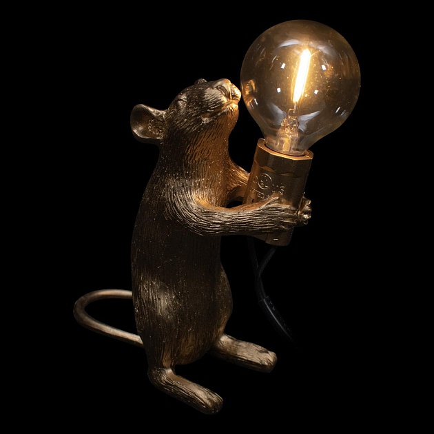Настольная лампа Loft IT Mouse 10313 Gold фото 2