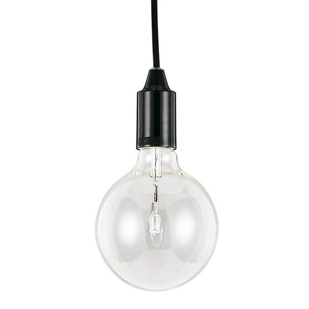 Подвесной светильник Ideal Lux Edison SP1 Nero 113319 фото 
