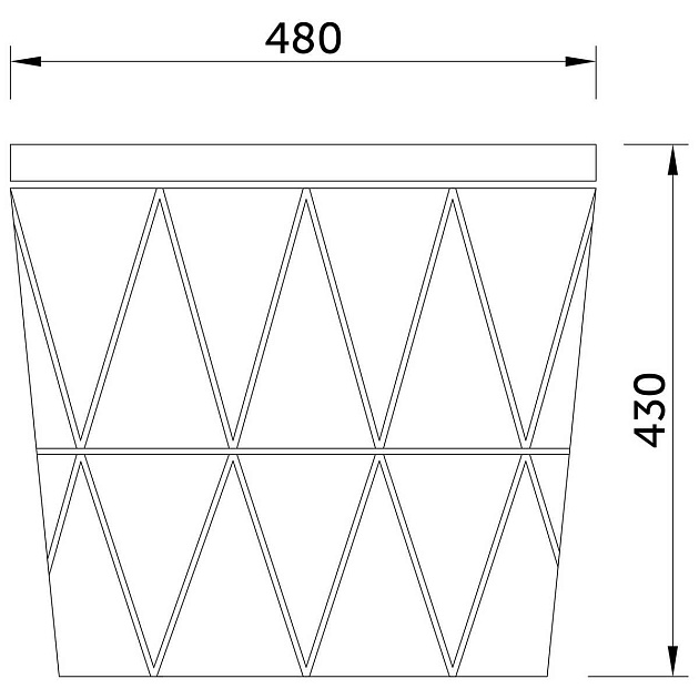 Журнальный стол AksHome Jumbo белый, мдф 66920 Фото № 2