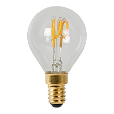 Лампа светодиодная диммируемая Lucide E14 3W 2700K прозрачная 49046/03/60 1