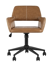 Поворотное кресло Stool Group Филиус экокожа коричневая FILIUS 1