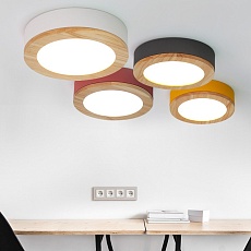 Потолочная люстра Imperium Loft Wudda D30 Розовый 310979-26 2