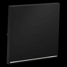 Клавиша для выключателя/переключателя одноклавишного с подсветкой S70 (графит) Voltum VLS000207