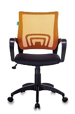 Офисное кресло Бюрократ CH-695N/OR/TW-11 спинка сетка оранжевый TW-38-3 сиденье черный TW-11 3