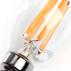 Лампа светодиодная Feron E14 15W 4000K Свеча на ветру Матовая 38263 2
