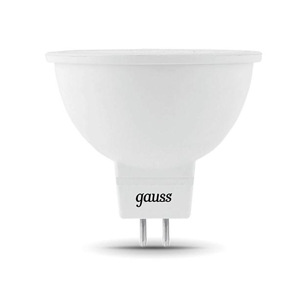 Лампа светодиодная Gauss GU5.3 5W 6500K матовая 201505305 фото 6