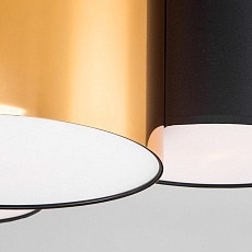 Потолочный светильник TK Lighting 3446 Mona Black/Gold 4