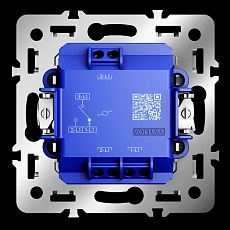 Механизм проходного переключателя одноклавишного 10А S70 Voltum VLS0103M 2