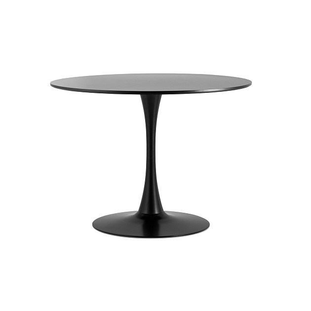 Кухонный стол Stool Group Tulip D100 черный УТ000036059 Фото № 1