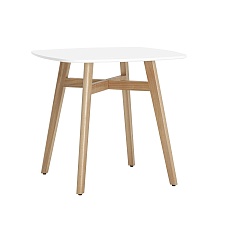 Кухонный стол Stool Group Target 80*80 бук/белый УТ000005563