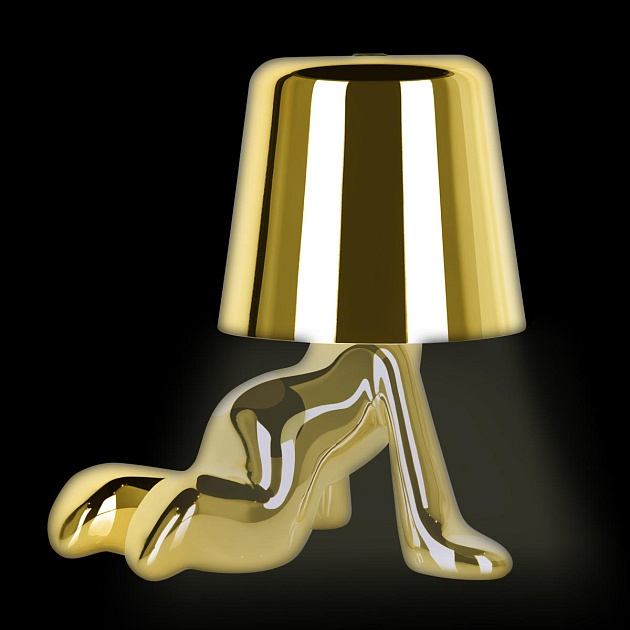 Настольная лампа Loft IT Brothers 10233/A Gold фото 9