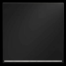 Клавиша для выключателя/переключателя одноклавишного с подсветкой S70 (графит) Voltum VLS000207 1