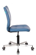 Офисное кресло Бюрократ синий искусственная кожа CH-330M/OR-03 1