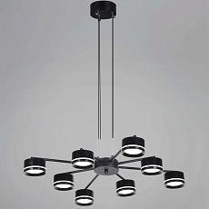 Подвесная люстра Reluce 19490-0.4-4+4 Black