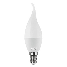 Лампа светодиодная REV FC37 Е14 11W 4000K нейтральный белый свет свеча на ветру 32517 8 1